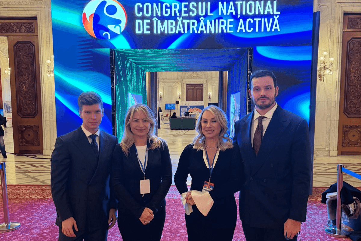 Katia CICALĂ, Președintele Seniore.ro: vocea cămine de bătrâni din România la Congresul Național de Îmbătrânire Activă 2025